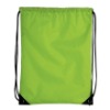 Green eco polyester drawstring bag