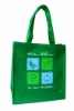 Green enviromental non woven shopping bag