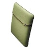 Green laptop bag