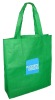 Green non woven shopping bag
