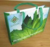 Green non woven shopping tote product