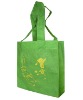 Green nonwoven gift bag