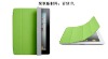 Green protective leather design for Ipad cover