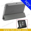 Grey Leather Smart Cover for Samsung Galaxy Tab 10.1 P7510