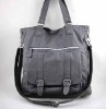 Grey PU Handbag