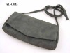 Grey PU clutch