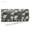 Grey sequin evening bags WI-0913