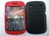 Grids Shape Silicon Mobile Cell Phone Case Cover For Blackberry 9900/9930