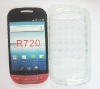 Grids TPU Cell Phone Case For Samsung Admire/R720