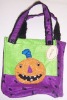 HALLOWEEN TRICK OR TREAT FELT TOTE BAG