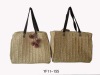 HAND WOVEN FASHION RAFFIA CROCHET BEACH BAG