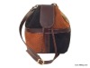 HANDBAG IN CAPYBARA AND LEATHER 'INGLESA'