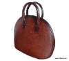 HANDBAG IN LEATHER 'ALMEJA'