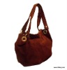 HANDBAG IN SUEDE LEATHER BAG TYPE