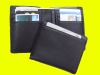 HANDMADE KOREAN NAPPA COWHIDE LEATHER BIFOLD BLACK WALLET