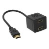 HDMI Male To 2x HDMI Female Splitter Adapter Cable