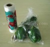 HDPE flat vegetable/food  bags on roll