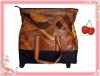 HHT fashion lady trolley luggage bag