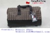 HHT travel rolling leather luggage bag