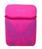 HOT! Butterfly printing neoprene sleeve for laptop fashion design