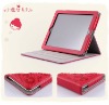 HOT Full body leather case for iPad 2 with stand