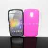 HOT!!! New style silicon case for samsung galaxy nexus/i9250(STOCK)