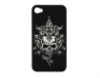 HOT!!Plastic Case for iPhone 4G with Skull Logo