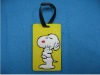 HOT! Plastic shaped luggage tag