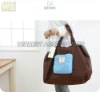 HOT SALE high quality fashion organic bag,hand bag organizer(WOB32brown)