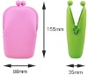 HOT SELL 2011 New Design Silicone Purse Wallet for Phone