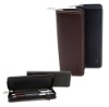 HOT SELL FASHION ACCESSORIES LEATHER PEN CASE - FOR 2 PENS