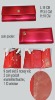 HOT SELL HANDMADE ELEGANT LADIES LEATHER WALLET WITH ANTI-BACTERIAL FUNCTION