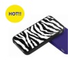 HOT!!!Zebra silicon case for iphone4