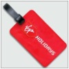 HOT promotional custom 3d soft pvc luggage tag