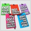 HOT promotional fancy soft pvc luggage tags