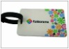HOT promotional soft pvc flower luggage tag