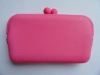 HOT!!! unique silicone change purse