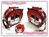 Hakuouki cute version Harada Sanosuke PVC foldaway wallet