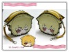 Hakuouki cute version Kazama Chikage PVC foldaway wallet