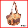 Half-moon multi-color's ladies fabric bag for wholesale