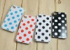 Halloween gift Polka Dot cellphone protector cases, Mobile Phone Skin Cover for iPhone4