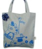 Hand-painted fairy tale style printing environmental protection bags