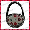 Handbag Shaped Purse Hanger with Epoxy Sticker