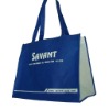 Handle nonwoven shopping bag