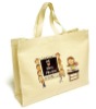 Handle printed bag Canvas tote bag promotional eco friendly orangic cotton shopping bag