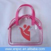 Handle promotional cosmetic/make up pvc fashion bag D-C119