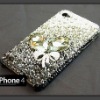 Handmade Crystallized Swarovski Butteryfly for iphone 4s crystal case