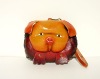 Handmade Leather Animal Purse-Pig