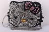 Handmade bling hello kitty bags purse/party handbag,kitty005