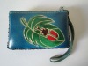 Handmade cute leather coin purse